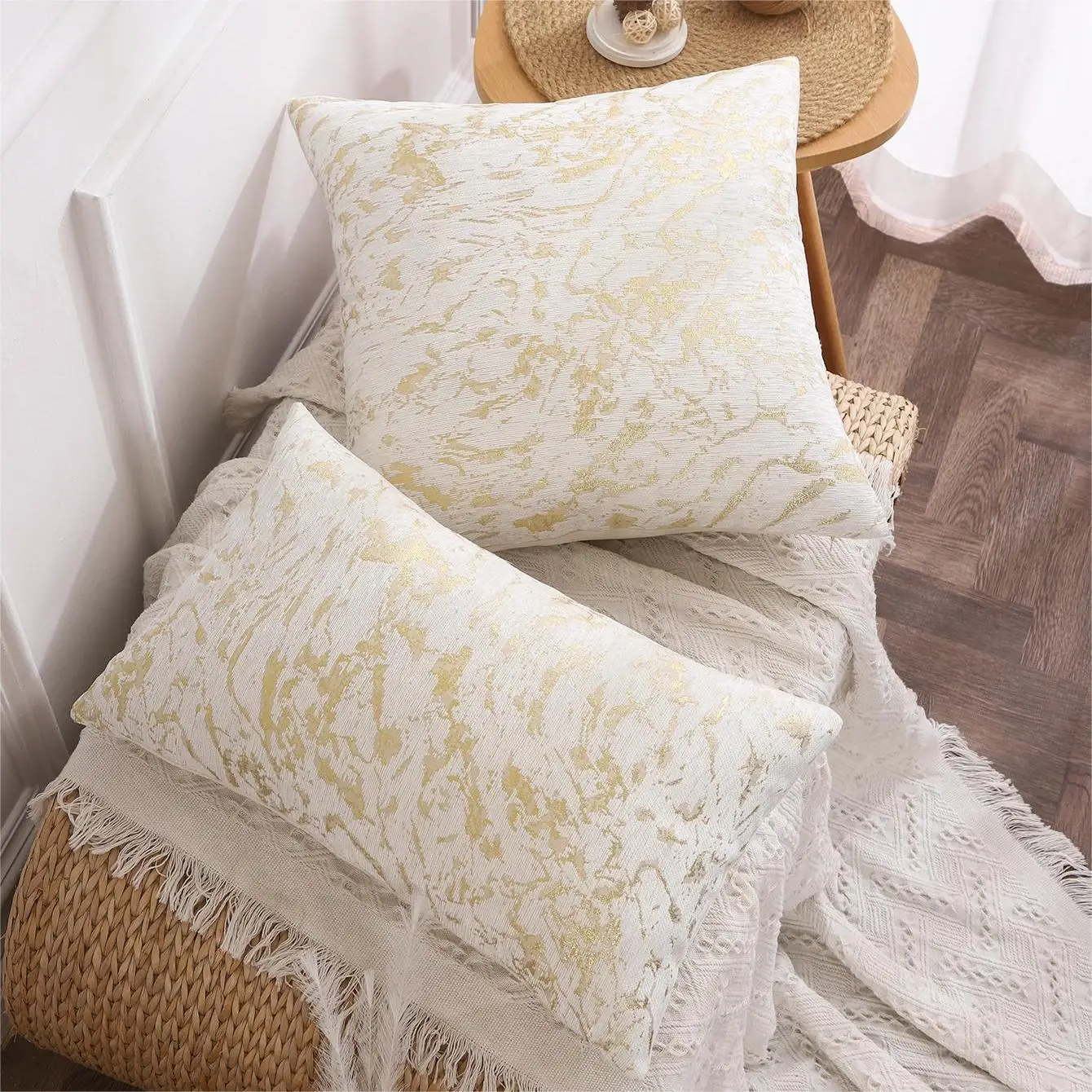 Chenille Cushion Cover Soft Th - Pillow Cover 20X20 ulasan dan harga