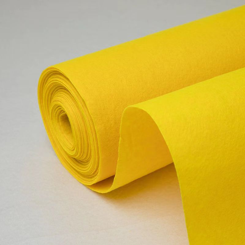 Yellow Disposable Carpet for W - Home Textiles Exhibition ulasan dan harga