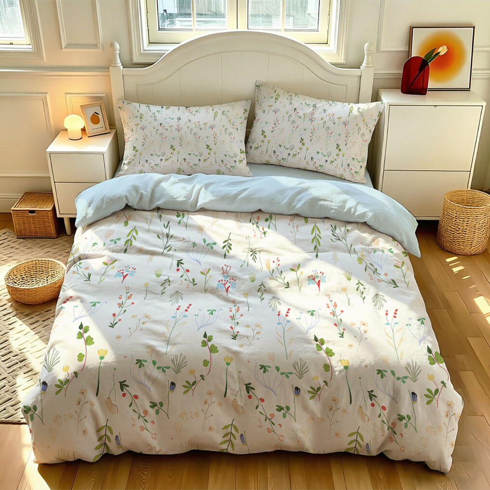 3pcs Minimalist Style, Beautif - Home Textiles Bedding ulasan dan harga