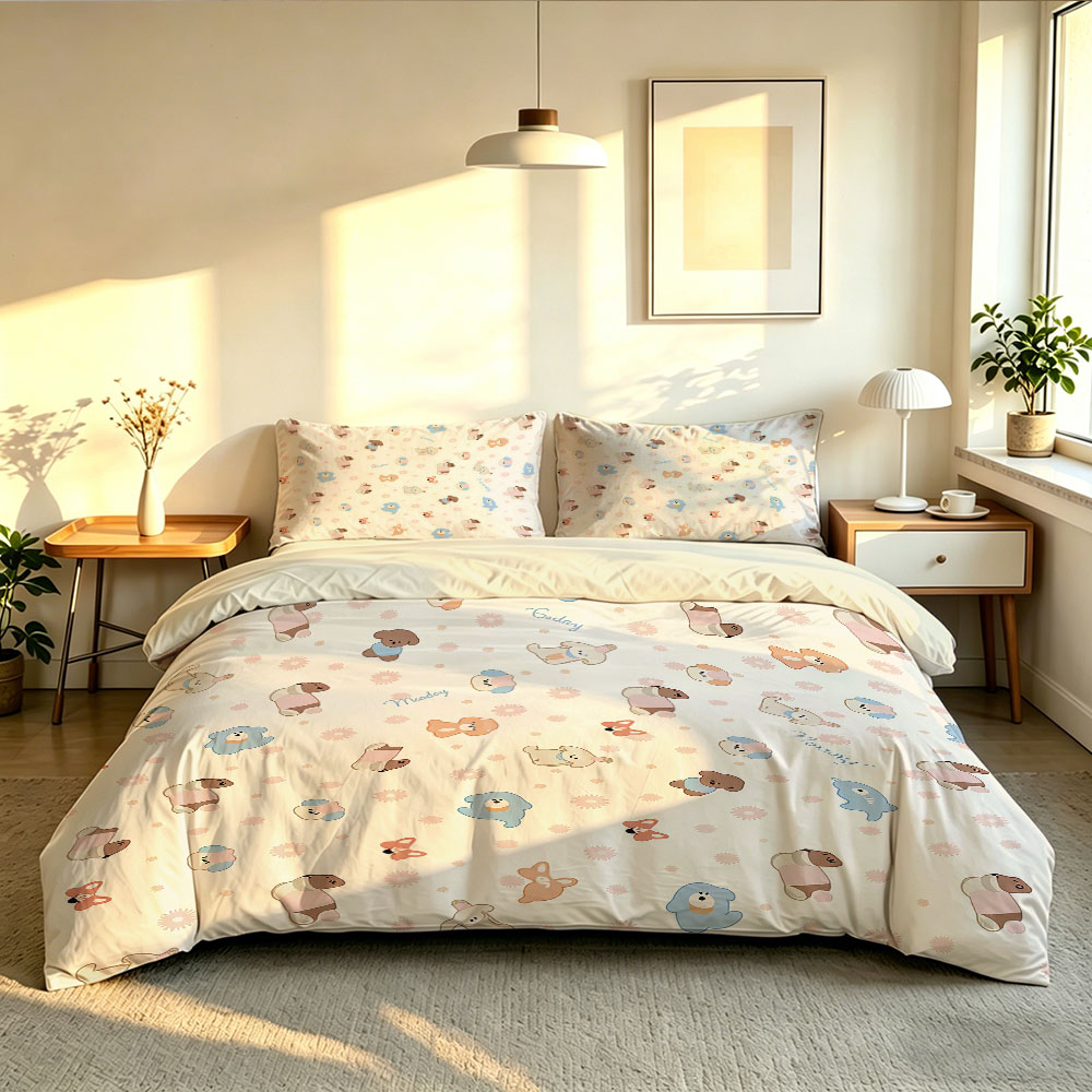 3pcs Minimalist Style, Beautif - Home Textiles Bedding ulasan dan harga
