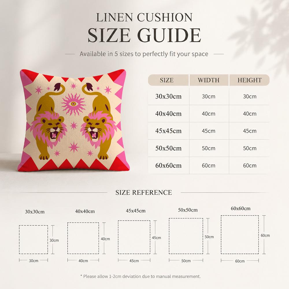 Whimsical Sun Moon Animal Cush - Pillow Cover 20X20 ulasan dan harga