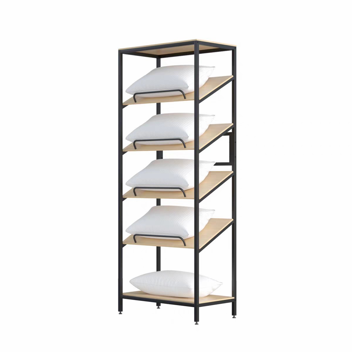 Home Textile Store Shelf Pillo - Home Textiles Exhibition ulasan dan harga