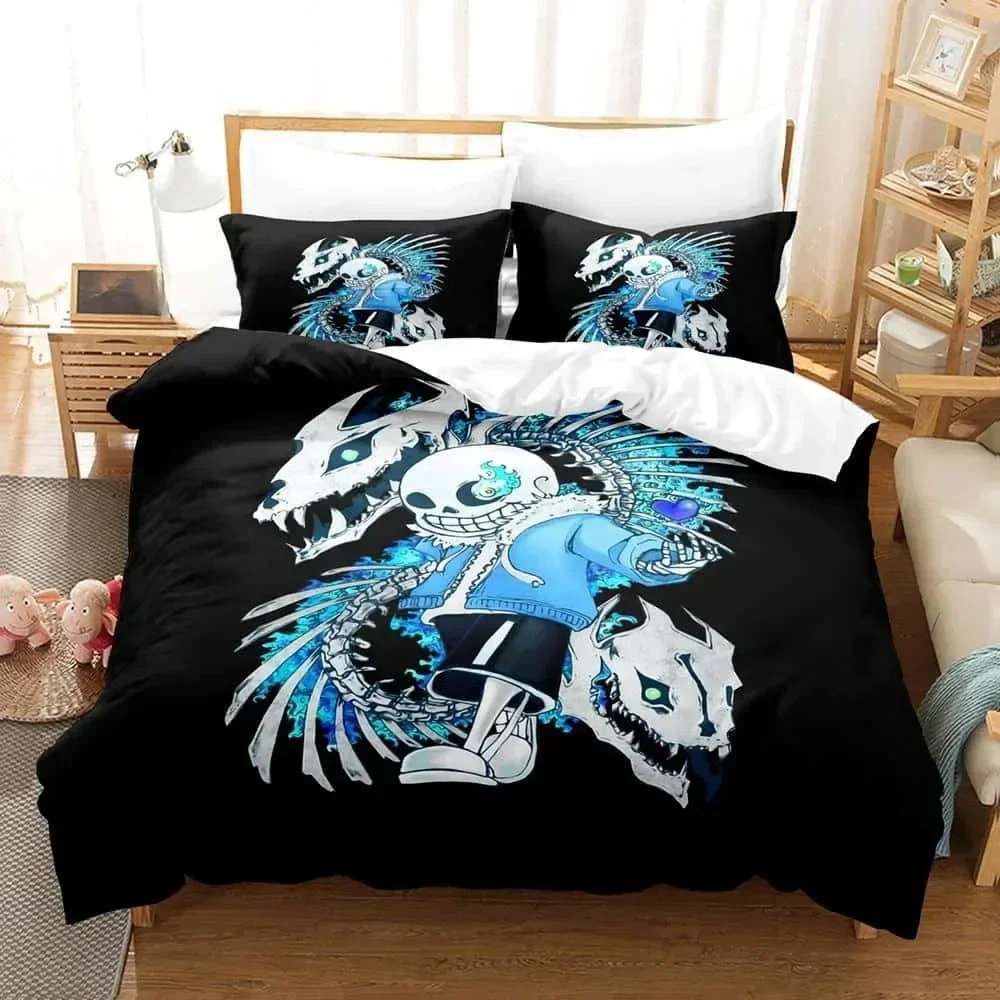 Cartoons Undertale Sans Beddin - Home Textiles Bedding ulasan dan harga