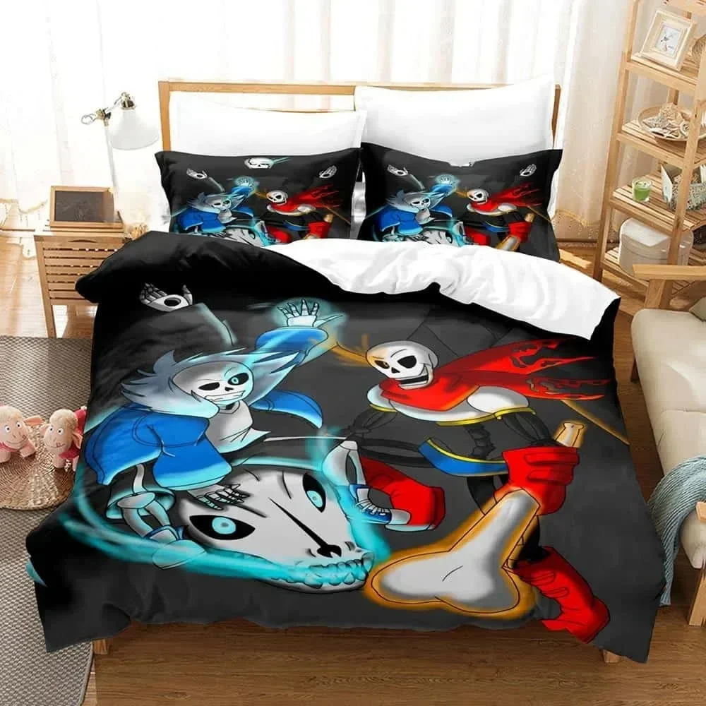Cartoons Undertale Sans Beddin - Home Textiles Bedding ulasan dan harga