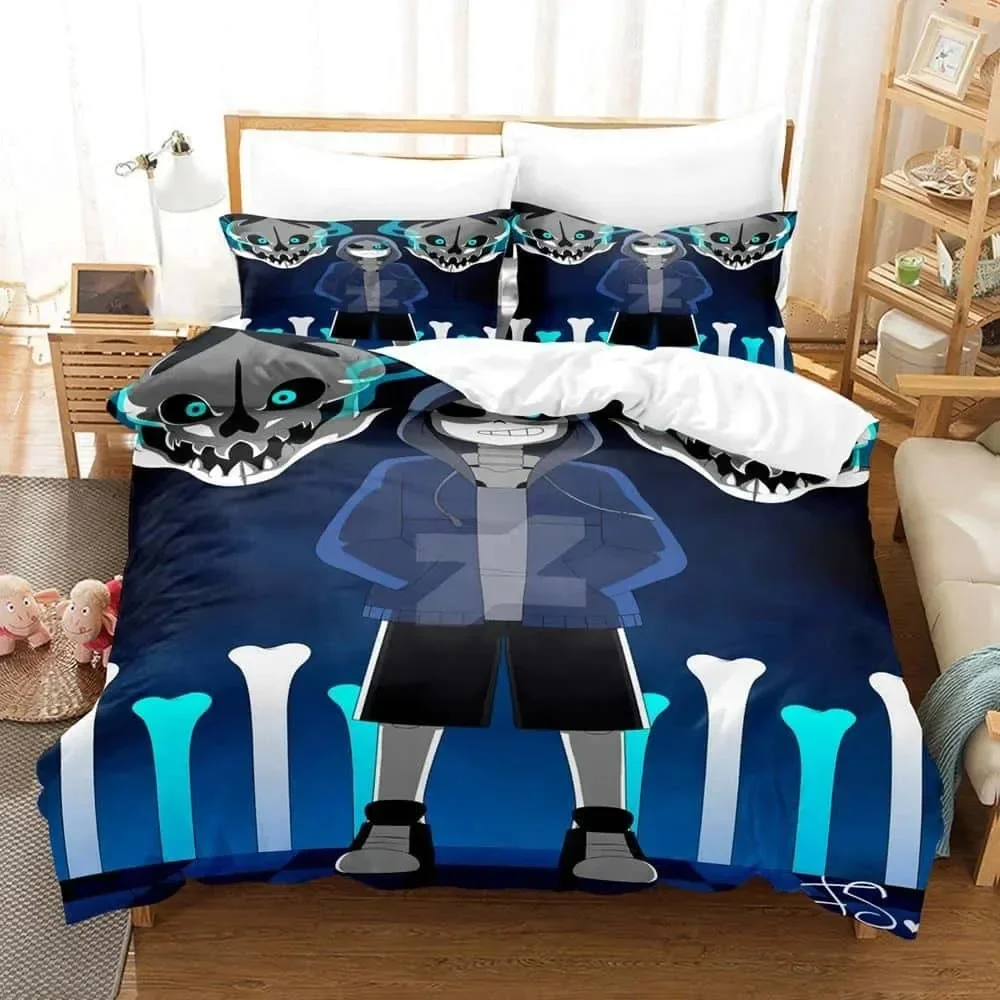Cartoons Undertale Sans Beddin - Home Textiles Bedding ulasan dan harga