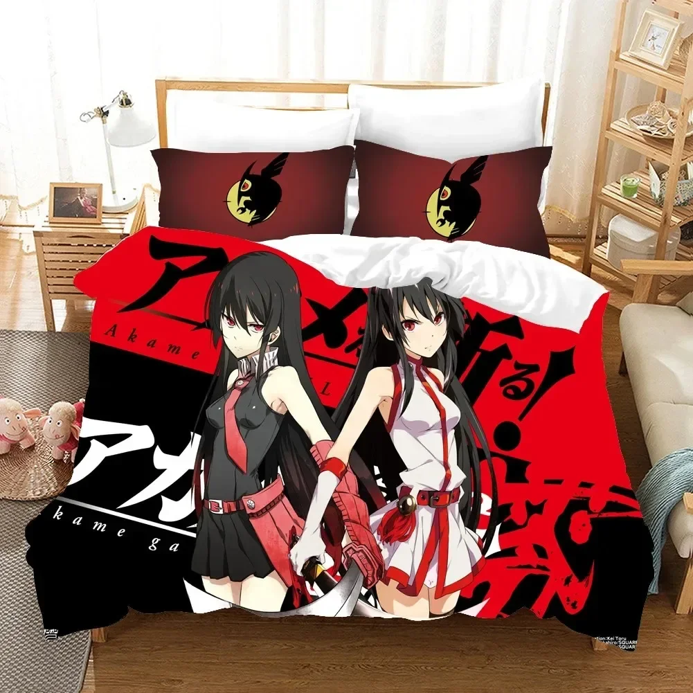 Anime Akame ga KILL Bedding se - Home Textiles Bedding ulasan dan harga