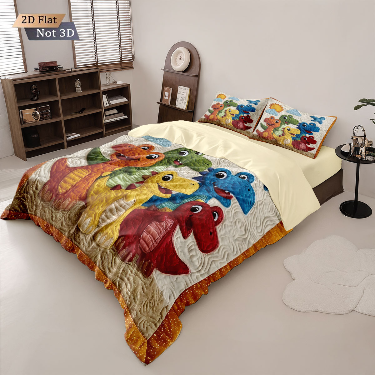 3pcs cartoon dinosaur animal p - Home Textiles Bedding ulasan dan harga