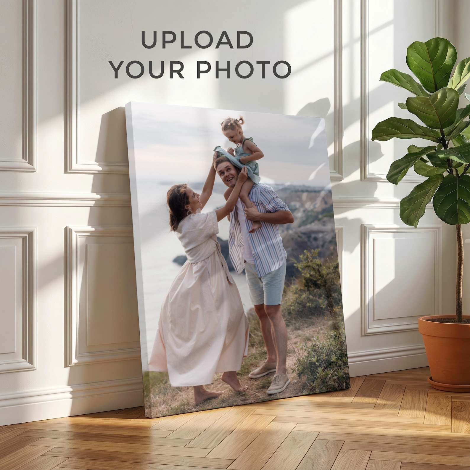 Personalized Photo Canvas, Cus - Home Textiles ulasan dan harga