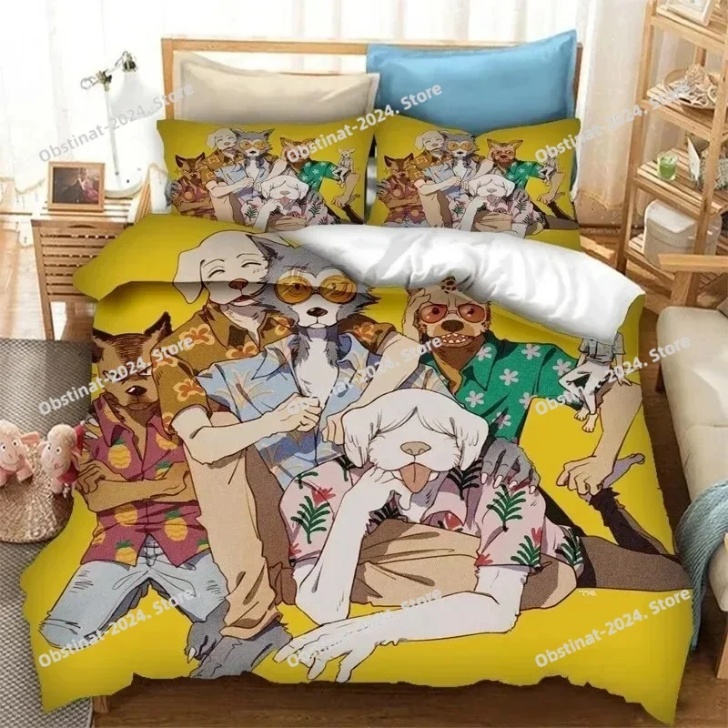 Anime BEASTARS Bedding Set Pri - Home Textiles Bedding ulasan dan harga