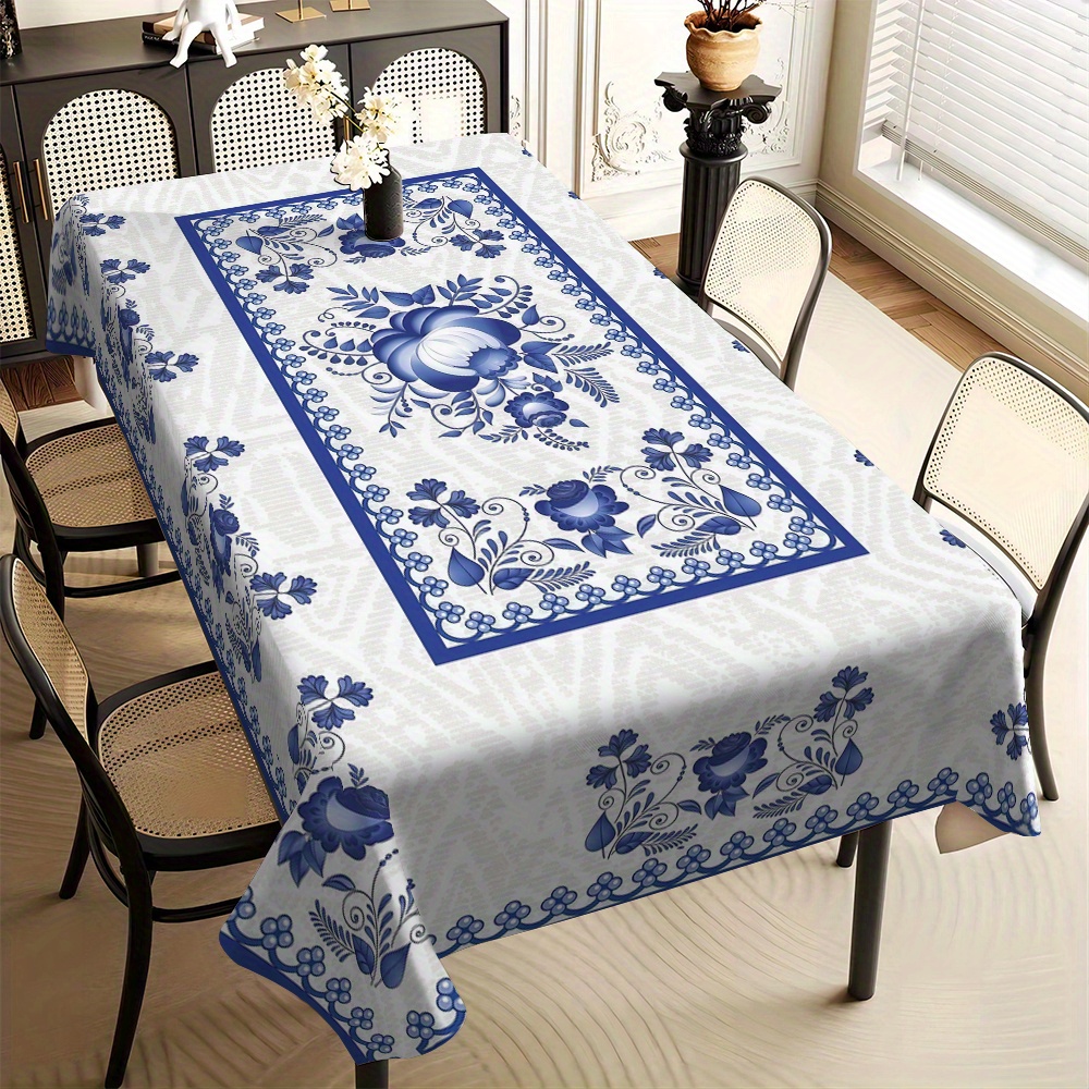 Country Style Square Tableclot - Home Textiles ulasan dan harga