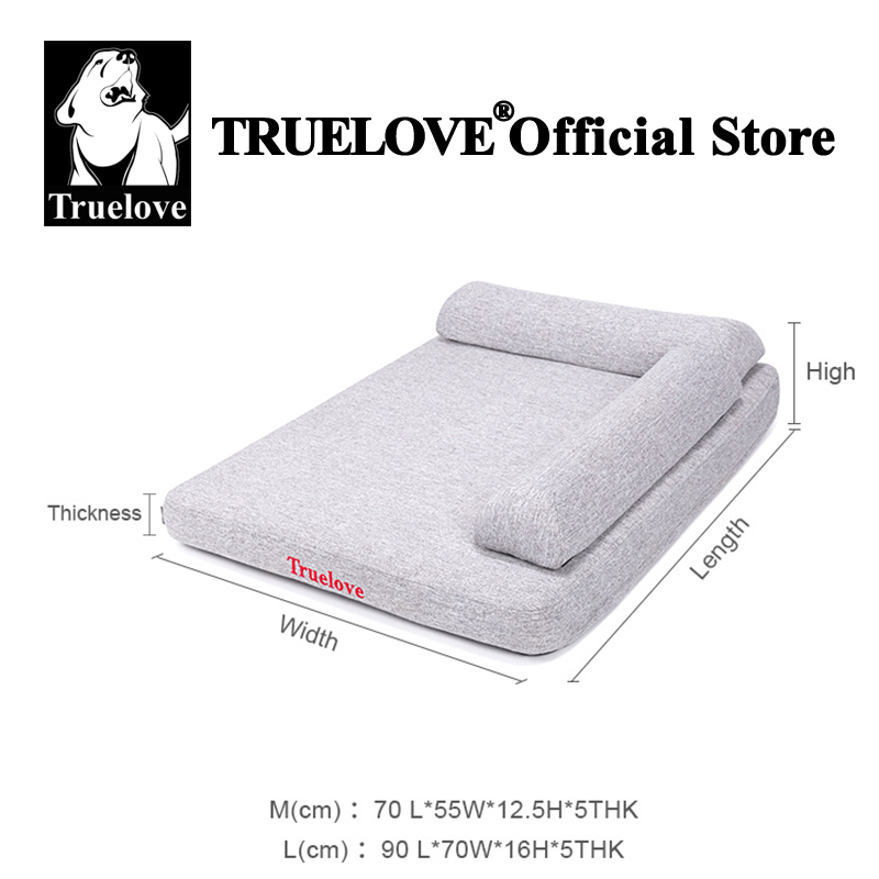 Truelove Pet Bed with Pillow M - Home Textiles Bedding ulasan dan harga