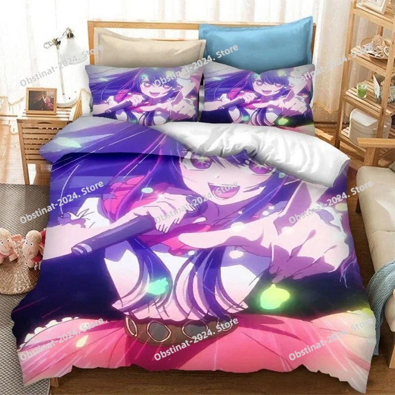 Anime OSHI NO KO 3D Printing B - Home Textiles Bedding ulasan dan harga
