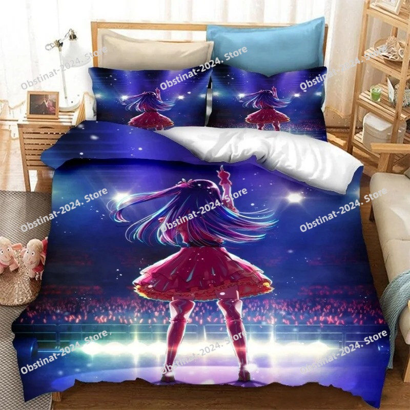 Anime OSHI NO KO 3D Printing B - Home Textiles Bedding ulasan dan harga