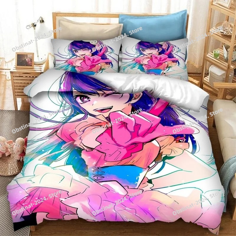 Anime OSHI NO KO 3D Printing B - Home Textiles Bedding ulasan dan harga