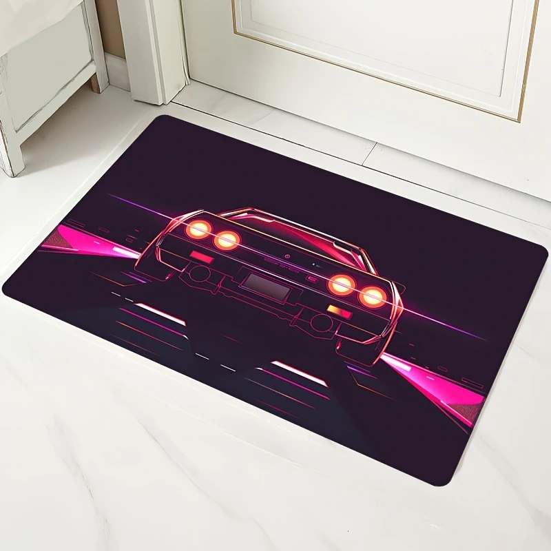 Cool Sports Car Design Doormat - Home Textiles Designer ulasan dan harga