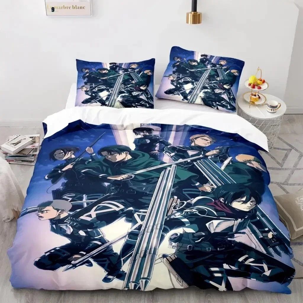 Anime Attack On Titan Home Tex - Home Textiles Bedding ulasan dan harga