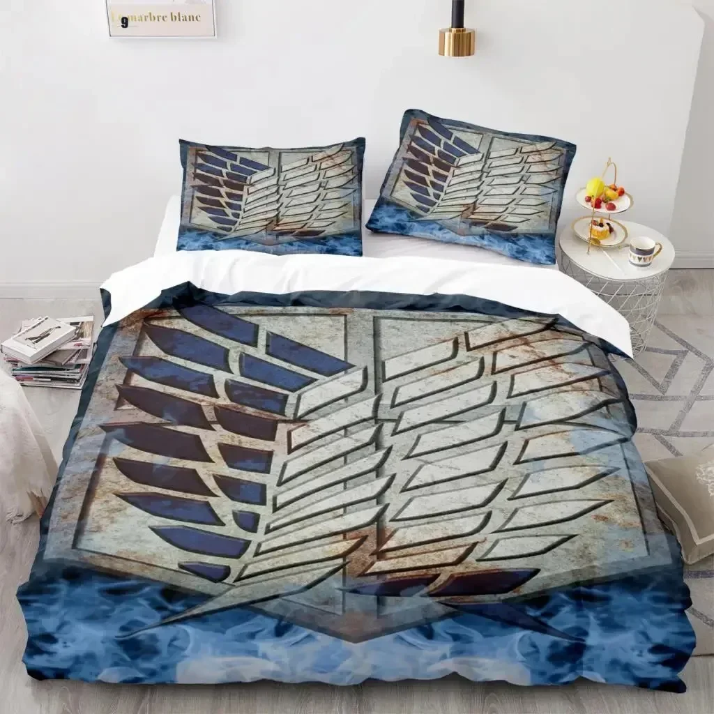 Anime Attack On Titan Home Tex - Home Textiles Bedding ulasan dan harga